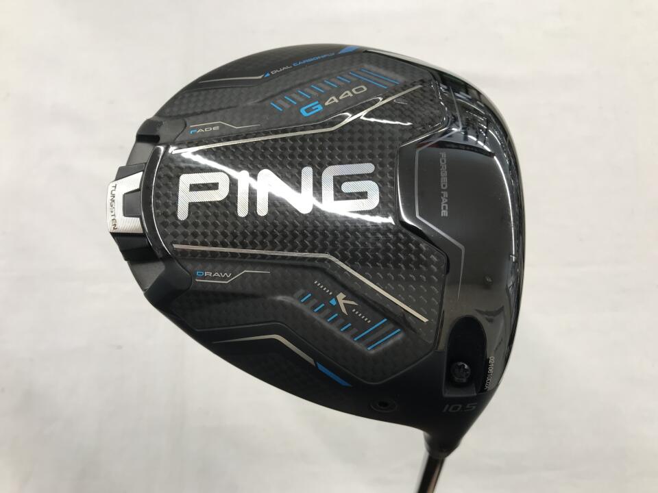 【中古】ピン G440 K ドライバー 10.5&deg; Xフレックス 45.25インチ TOUR 2.0 CHROME 65 Bランク 右利き用 PING ゴルフクラブ ゴルフドゥ ゴルフ用品 GOLF DO 中古ゴルフクラブ｜ゴルフ ドゥ 中古クラブ店