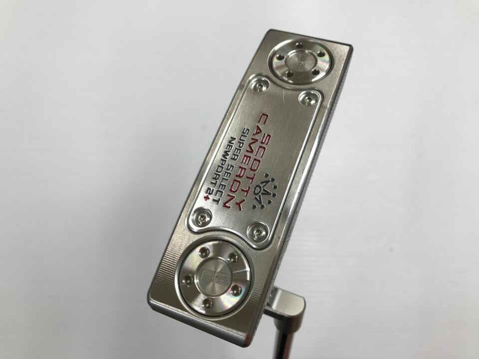 【中古】タイトリスト SC SUPER SELECT NEWPORT 2+ パター 33.0インチ ヘッドカバーあり オリジナルスチール Cランク 右利き用 Titleist ゴルフクラブ スコッティキャメロン スーパーセレクト ニューポ｜ゴルフ ドゥ 中古クラブ店