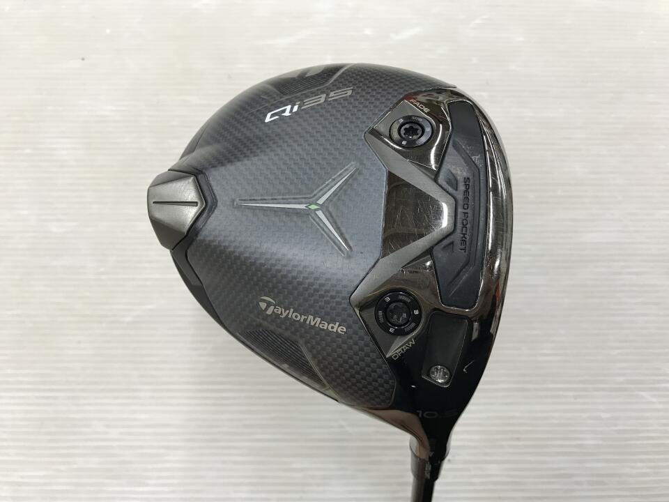 【中古】テーラーメイド Qi35 LS ドライバー 10.5° Sフレックス 45.0インチ ヘッドカバーあり VENTUS BLACK 6 リシャフト品 Cランク 右利き用 Taylormade ゴルフクラブ ゴルフドゥ ゴルフ用品 GOLF DO 中古|ゴルフ ドゥ 中古クラブ店
