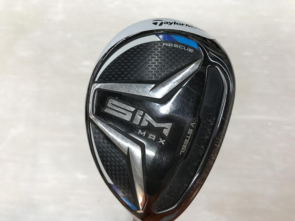 【中古】テーラーメイド SIM MAX ユーティリティ 19&deg; 39.5インチ シャフト不明 リシャフト品 Dランク 右利き用 Taylormade ゴルフクラブ シムマックス ゴルフドゥ ゴルフ用品 GOLF DO 中古ゴルフクラ｜ゴルフ ドゥ 中古クラブ店