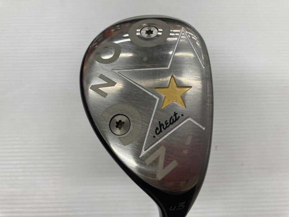 【中古】イオン GINNICO UTILITY ユーティリティ 20.5&deg; PLUSフレックス 40.5インチ ヘッドカバーあり AIR SPEEDERBlack リシャフト品 Dランク 右利き用 EON ゴルフクラブ ゴルフドゥ ゴルフ用品 GOLF DO 中古｜ゴルフ ドゥ 中古クラブ店