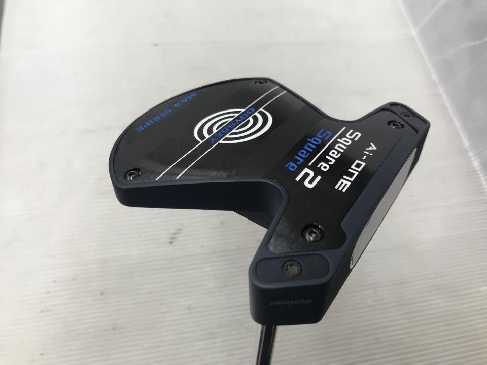 【中古】オデッセイ Ai-ONE Square 2 Square MAX STRIPE パター 33.5インチ ヘッドカバーあり オリジナルスチール Cランク 右利き用 ODYSSEY ゴルフクラブ ゴルフドゥ ゴルフ用品 GOLF DO 中古ゴルフクラブ｜ゴルフ ドゥ 中古クラブ店