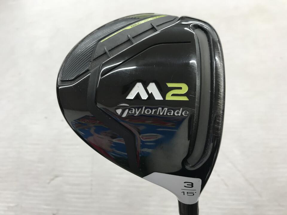 【中古】テーラーメイド M2 2017 US フェアウェイウッド 3W 15&deg; Rフレックス 43.0インチ ヘッドカバーあり TM REAX 55 Cランク 右利き用 Taylormade ゴルフクラブ ゴルフドゥ ゴルフ用品 GOLF DO 中古ゴル｜ゴルフ ドゥ 中古クラブ店