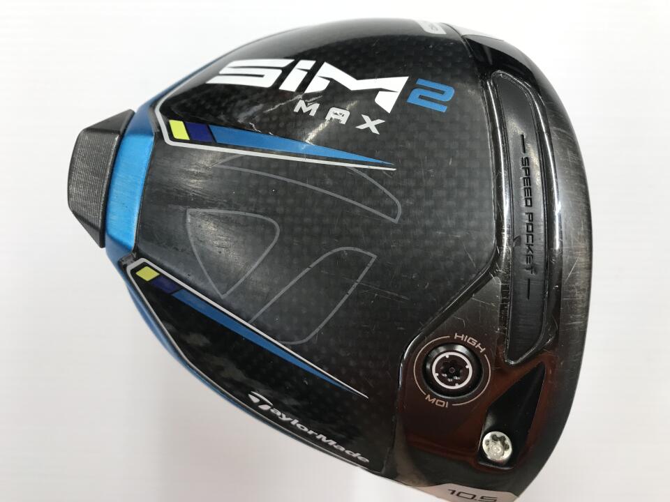 【中古】テーラーメイド SIM2 MAX ドライバー 10.5&deg; Sフレックス 45.75インチ ヘッドカバーあり TENSEI BLUE TM50(SIM2) Cランク 右利き用 Taylormade ゴルフクラブ シム2マックス ゴルフドゥ ゴルフ用品 GOL｜ゴルフ ドゥ 中古クラブ店
