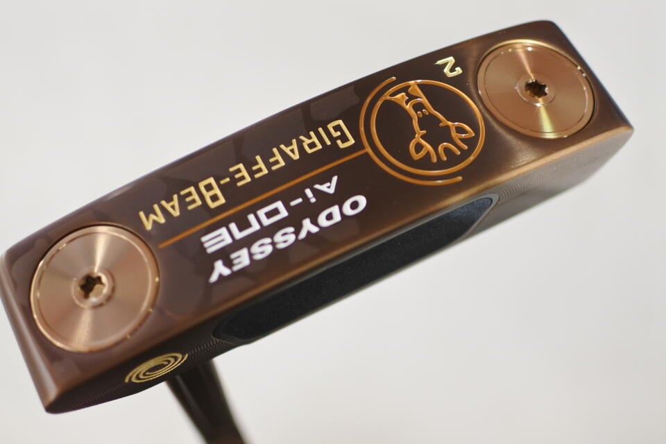 【中古】オデッセイ Ai-ONE GIRAFFE-BEAM #2 パター 33.0インチ ヘッドカバーあり オリジナルスチール Cランク 右利き用 ODYSSEY ゴルフクラブ ゴルフドゥ ゴルフ用品 GOLF DO 中古ゴルフクラブ｜ゴルフ ドゥ 中古クラブ店