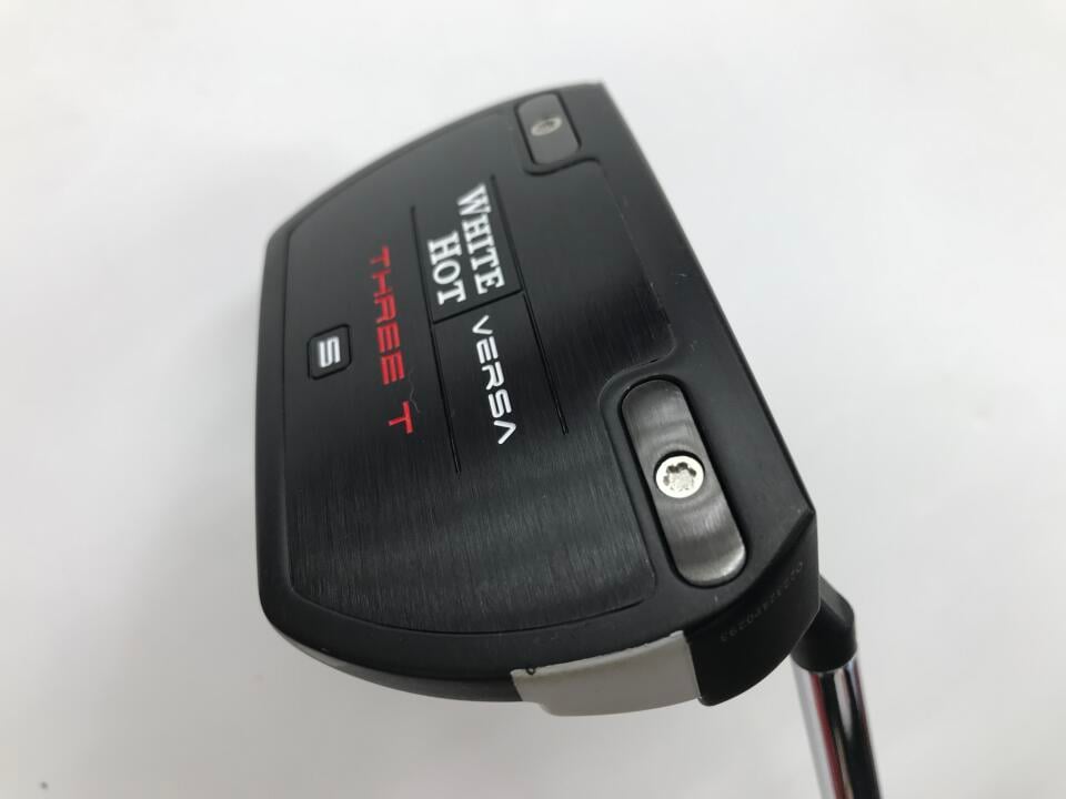 【中古】オデッセイ WHITE HOT VERSA THREE T パター 33.5インチ ヘッドカバーあり オリジナルスチール Bランク 右利き用 ODYSSEY ゴルフクラブ ゴルフドゥ ゴルフ用品 GOLF DO 中古ゴルフクラブ｜ゴルフ ドゥ 中古クラブ店