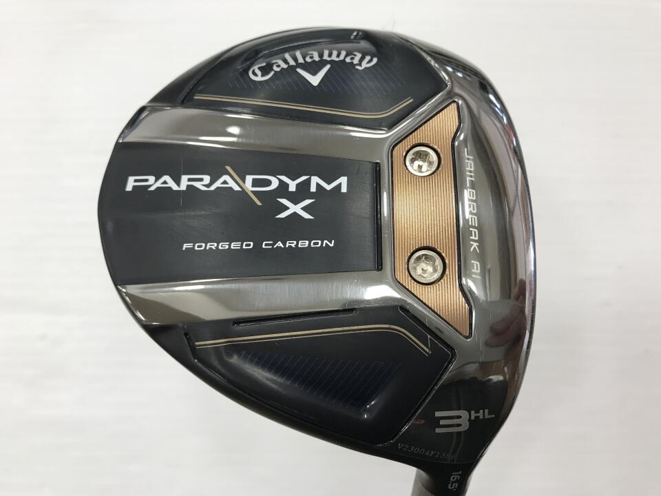 【中古】キャロウェイ PARADYM X フェアウェイウッド 3HL 16.5&deg; Sフレックス 42.75インチ ヘッドカバーあり ツアーAD UB‐４ リシャフト品 Cランク 右利き用 Callaway ゴルフクラブ パラダイムX ゴルフ｜ゴルフ ドゥ 中古クラブ店