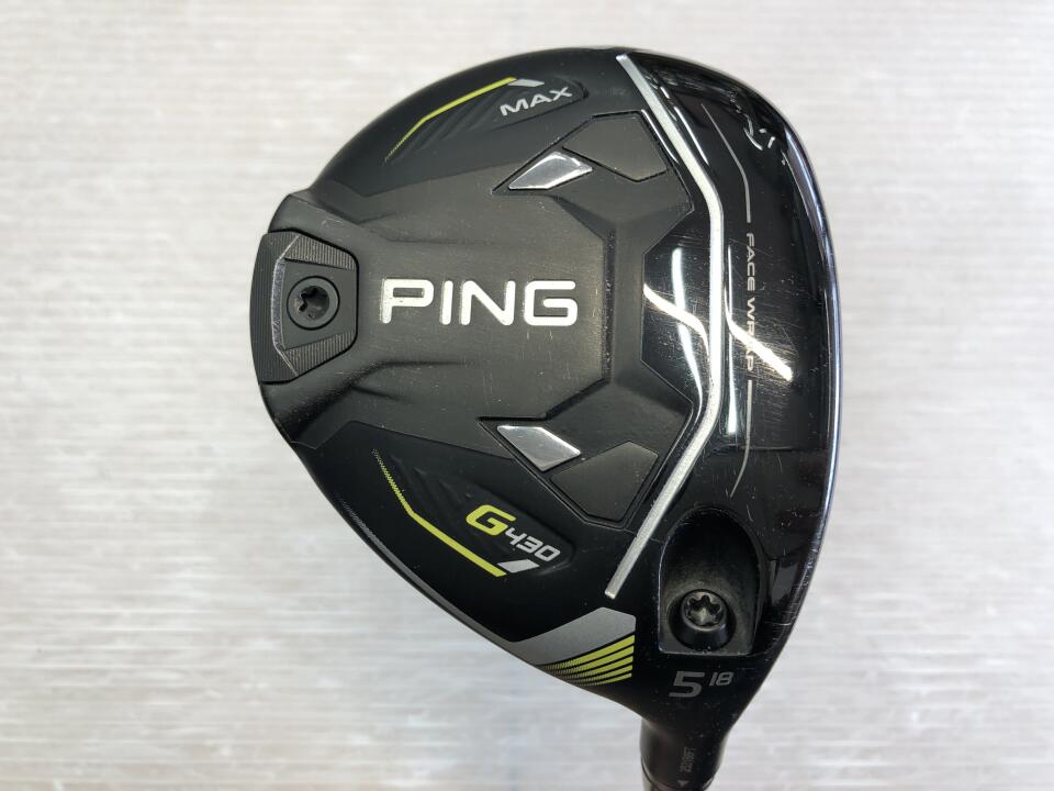 【中古】ピン G430 MAX フェアウェイウッド 5W 18&deg; Sフレックス 42.5インチ Speeder 661 EVOLUTION 7 リシャフト品 Cランク 右利き用 PING ゴルフクラブ G430マックス ゴルフドゥ ゴルフ用品 GOLF DO 中古ゴル｜ゴルフ ドゥ 中古クラブ店