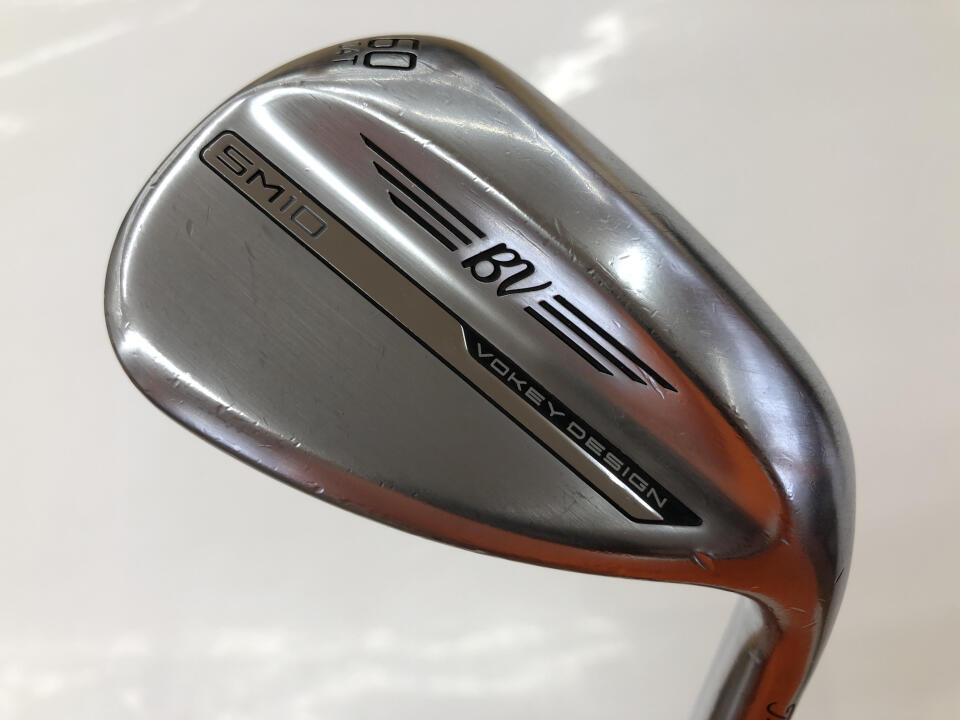 【中古】タイトリスト VOKEY SM10 ツアークローム ウェッジ 60° WEDGEフレックス 35.0インチ ダイナミックゴールド Cランク 右利き用 Titleist ゴルフクラブ ボーケイSM10 ゴルフドゥ ゴルフ用品 GOLF D|ゴルフ ドゥ 中古クラブ店