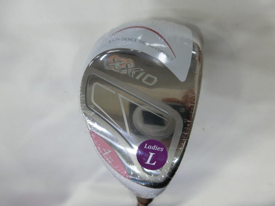 【中古】【レディースモデル】ダンロップ XXIO 14 LADIES ホワイト ユーティリティ 22&deg; Lフレックス 39.25インチ ヘッドカバーあり MP1400L ホワイト Sランク 右利き用 DUNLOP ゴルフクラブ ゼクシオ14｜ゴルフ ドゥ 中古クラブ店
