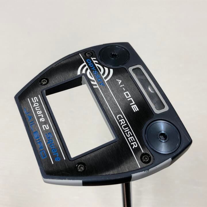 【中古】オデッセイ Ai-ONE Square 2 Square CRUISER JAILBIRD パター 38.0インチ ヘッドカバーあり オリジナルスチール Cランク 右利き用 ODYSSEY ゴルフクラブ ゴルフドゥ ゴルフ用品 GOLF DO 中古ゴルフク｜ゴルフ ドゥ 中古クラブ店