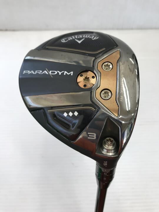 【中古】キャロウェイ PARADYM ◆◆◆ フェアウェイウッド 3W 15° Sフレックス 43.0インチ TENSEI 55 for Callaway(PARADYM) Cランク 右利き用 Callaway ゴルフクラブ パラダイム トリプルダイヤモンド ゴル|ゴルフ ドゥ 中古クラブ店