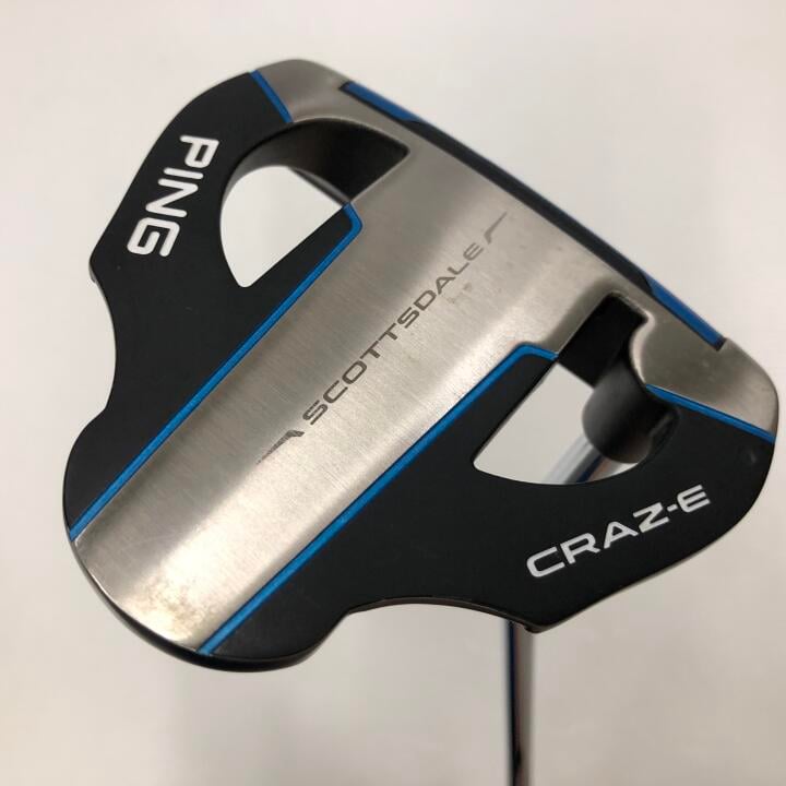 【中古】ピン SCOTTSDALE CRAZ-E パター 34.0インチ ヘッドカバーあり オリジナルスチール Cランク 右利き用 PING ゴルフクラブ スコッツデール クレイジー ゴルフドゥ ゴルフ用品 GOLF DO 中古ゴルフ｜ゴルフ ドゥ 中古クラブ店 20,720円