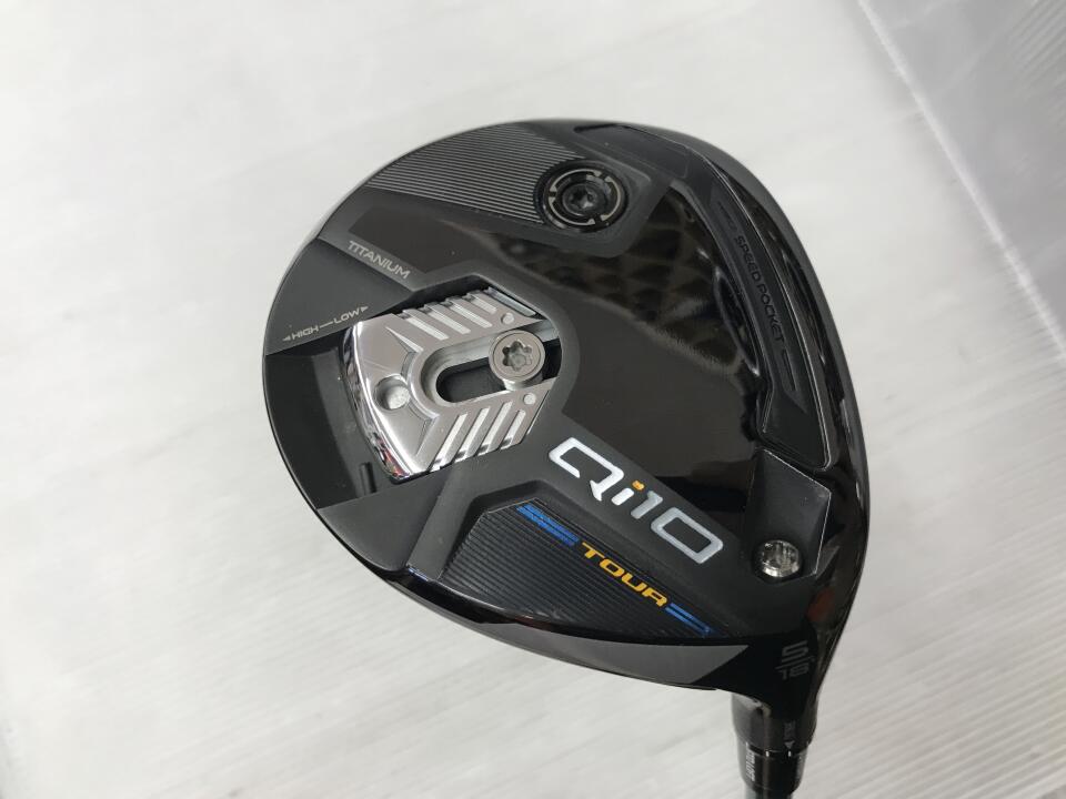 【中古】テーラーメイド Qi10 TOUR フェアウェイウッド 5W 18&deg; Sフレックス 41.75インチ SPEEDER NX GREEN 70 リシャフト品 Cランク 右利き用 Taylormade ゴルフクラブ Qi10ツアー ゴルフドゥ ゴルフ用品 GOLF｜ゴルフ ドゥ 中古クラブ店