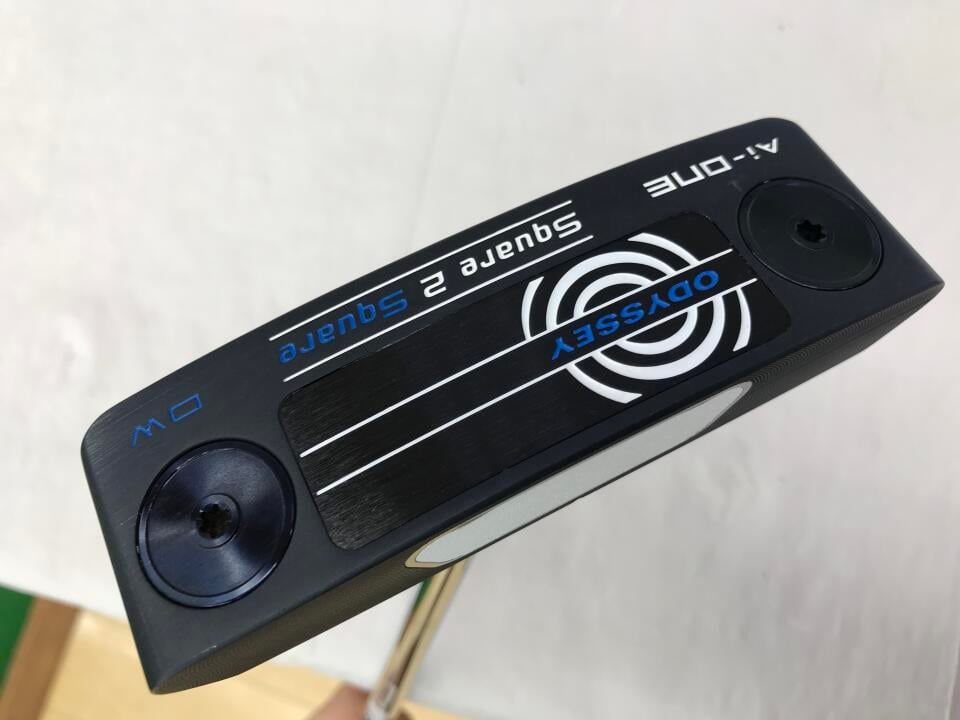 【中古】オデッセイ Ai-ONE Square 2 Square DOUBLE WIDE ZT パター 34.0インチ ヘッドカバーあり オリジナルスチール Bランク 右利き用 ODYSSEY ゴルフクラブ ゴルフドゥ ゴルフ用品 GOLF DO 中古ゴルフクラ|ゴルフ ドゥ 中古クラブ店
