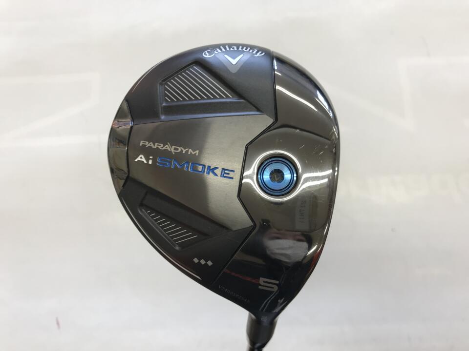 【中古】キャロウェイ PARADYM Ai SMOKE ◆◆◆ フェアウェイウッド 5W 18° Sフレックス 42.25インチ ヘッドカバーあり VENTUS BLACK 6 リシャフト品 Cランク 右利き用 Callaway ゴルフクラブ パラダイムAi|ゴルフ ドゥ 中古クラブ店