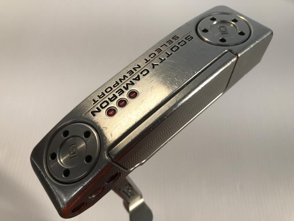 【中古】タイトリスト SC SELECT NEWPORT 2018 パター 34.0インチ ヘッドカバーあり オリジナルスチール Dランク 右利き用 Titleist ゴルフクラブ スコッティキャメロン セレクト ニューポート ゴルフ｜ゴルフ ドゥ 中古クラブ店