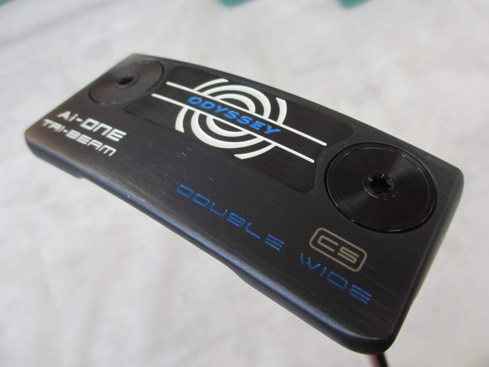 【中古】オデッセイ Ai-ONE TRI-BEAM DOUBLE WIDE CS パター 34.0インチ ヘッドカバーあり オリジナルスチール Dランク 右利き用 ODYSSEY ゴルフクラブ ゴルフドゥ ゴルフ用品 GOLF DO 中古ゴルフクラブ｜ゴルフ ドゥ 中古クラブ店