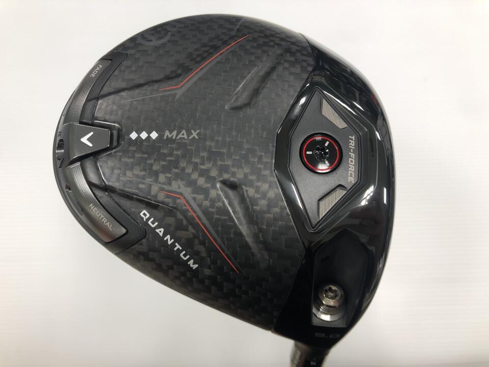 【中古】キャロウェイ QUANTUM ◆◆◆ MAX ドライバー 9° Sフレックス 45.5インチ ヘッドカバーあり TENSEI GRAY 60 for Callaway Cランク 右利き用 Callaway ゴルフクラブ クオンタムトリプルダイヤモンド|ゴルフ ドゥ 中古クラブ店
