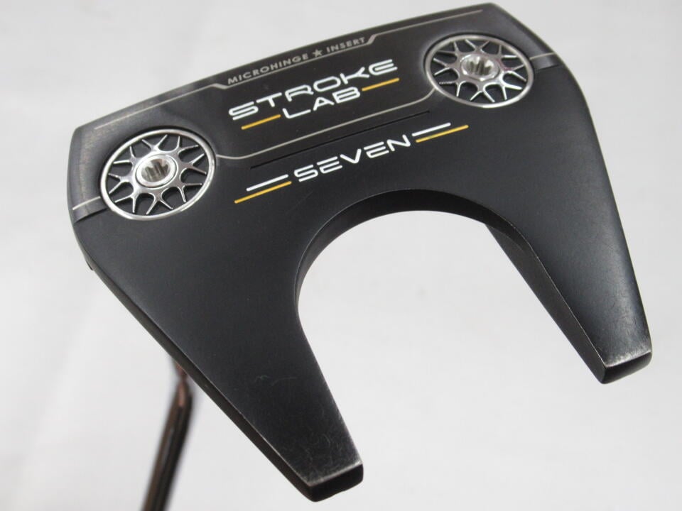 【中古】オデッセイ STROKE LAB BLACK SEVEN パター 34.0インチ ヘッドカバーあり STROKE LAB Cランク 左利き用 ODYSSEY ゴルフクラブ ゴルフドゥ ゴルフ用品 GOLF DO 中古ゴルフクラブ｜ゴルフ ドゥ 中古クラブ店