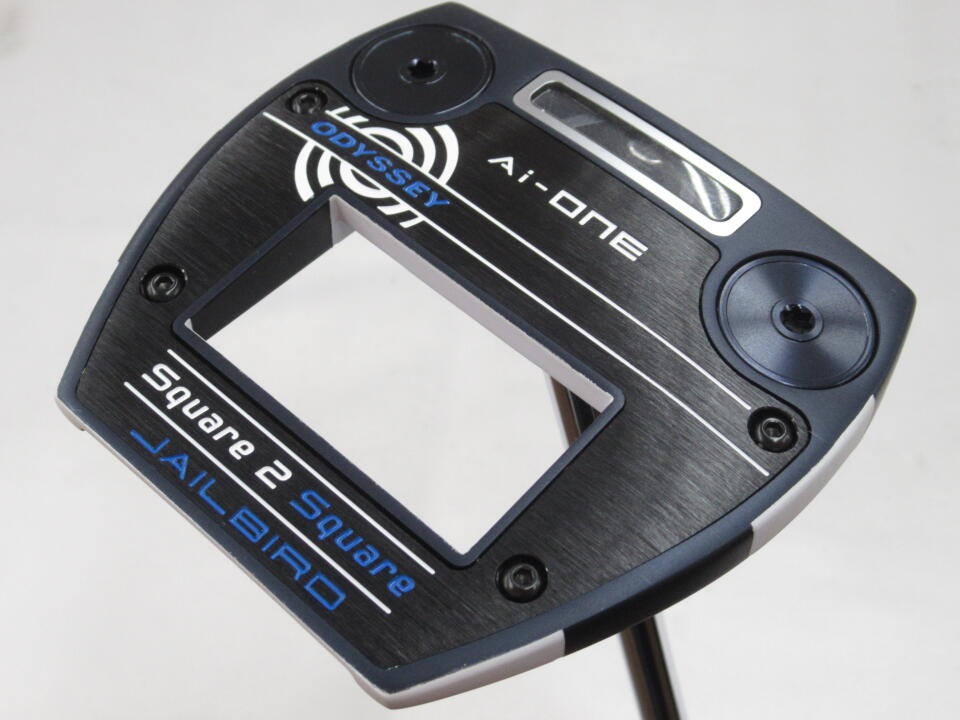 【中古】オデッセイ Ai-ONE Square 2 Square JAILBIRD ZT パター 34.0インチ ヘッドカバーあり オリジナルスチール Cランク 右利き用 ODYSSEY ゴルフクラブ ゴルフドゥ ゴルフ用品 GOLF DO 中古ゴルフクラブ｜ゴルフ ドゥ 中古クラブ店