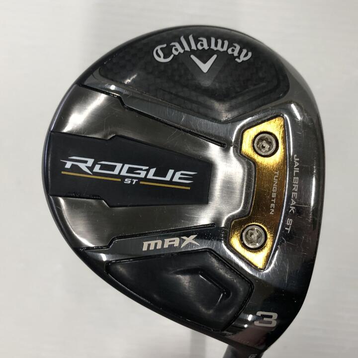 【中古】キャロウェイ ROGUE ST MAX フェアウェイウッド 3W 15° SRフレックス 43.0インチ ヘッドカバーあり VENTUS 5 for Callaway Cランク 右利き用 Callaway ゴルフクラブ ローグSTマックス ゴルフドゥ ゴ|ゴルフ ドゥ 中古クラブ店