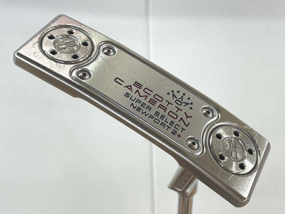 【中古】タイトリスト SC SUPER SELECT NEWPORT 2+ パター 33.0インチ オリジナルスチール Cランク 右利き用 Titleist ゴルフクラブ スコッティキャメロン スーパーセレクト ニューポート2プラス ゴル|ゴルフ ドゥ 中古クラブ店