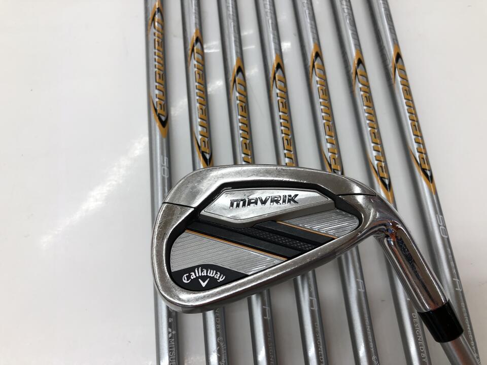 【中古】キャロウェイ MAVRIK アイアンセット 24&deg; Rフレックス 37.5インチ Diamana 50 for Callaway Cランク 右利き用 Callaway ゴルフクラブ マーベリック ゴルフドゥ ゴルフ用品 GOLF DO 中古ゴルフクラブ｜ゴルフ ドゥ 中古クラブ店