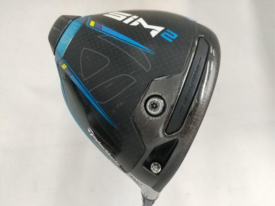 【中古】テーラーメイド SIM2 ドライバー 8° Sフレックス 45.25インチ ヘッドカバーあり Speeder 661エボ? リシャフト品 Cランク 右利き用 Taylormade ゴルフクラブ シム2 ゴルフドゥ ゴルフ用|ゴルフ ドゥ 中古クラブ店