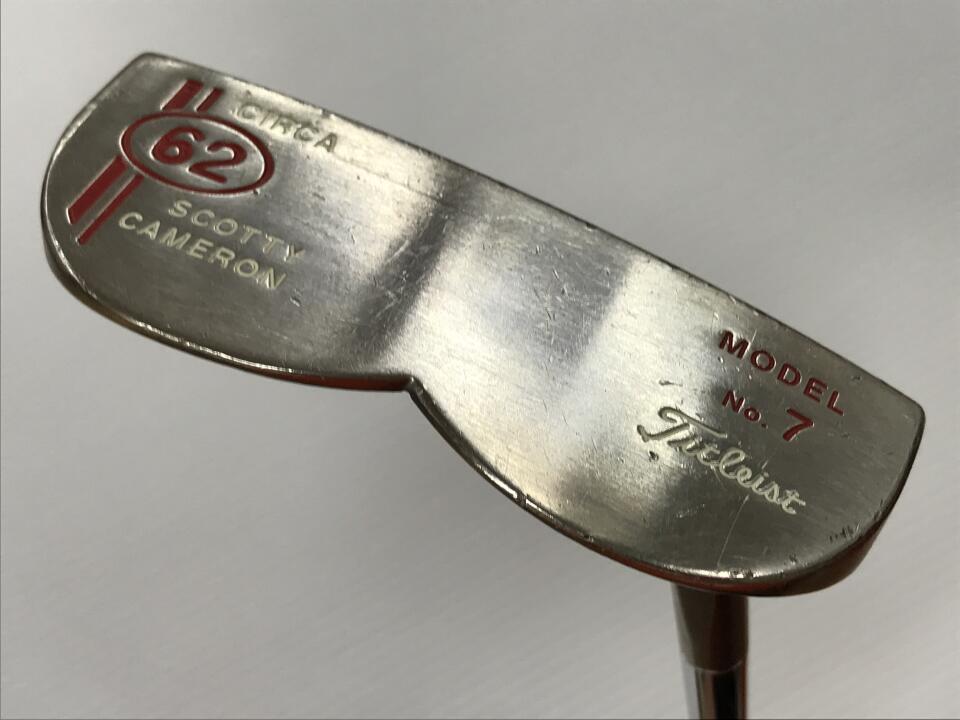 【中古】タイトリスト SC CIRCA 62 No.7 2008 パター 35.0インチ オリジナルスチール Dランク 右利き用 Titleist ゴルフクラブ ゴルフドゥ ゴルフ用品 GOLF DO 中古ゴルフクラブ｜ゴルフ ドゥ 中古クラブ店