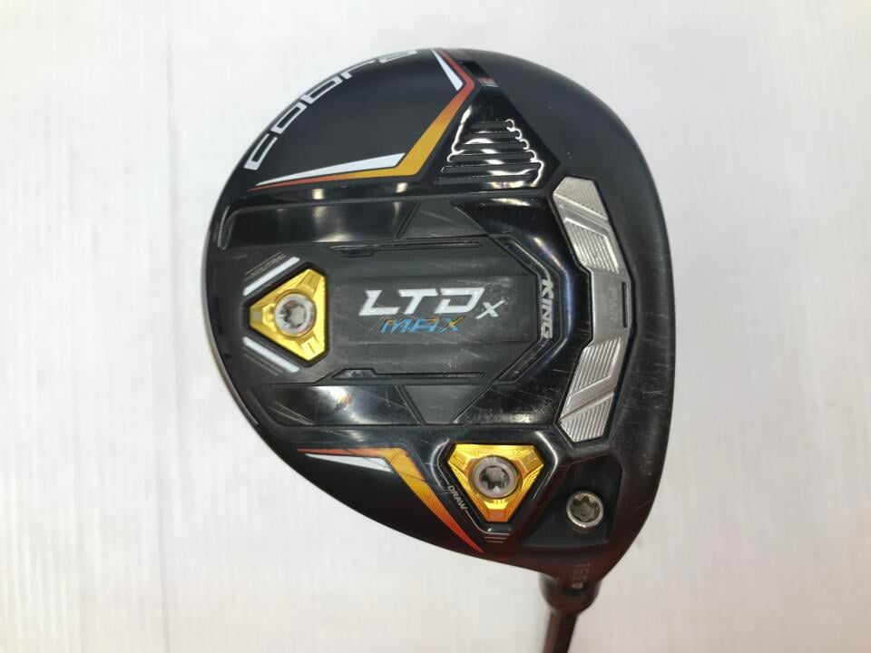 【中古】コブラ KING LTDx MAX Gold/Black フェアウェイウッド 3W 15.5&deg; Sフレックス 43.25インチ ヘッドカバーあり SPEEDER NX for Cobra リシャフト品 Cランク 右利き用 COBRA ゴルフクラブ キングLTDxマック｜ゴルフ ドゥ 中古クラブ店