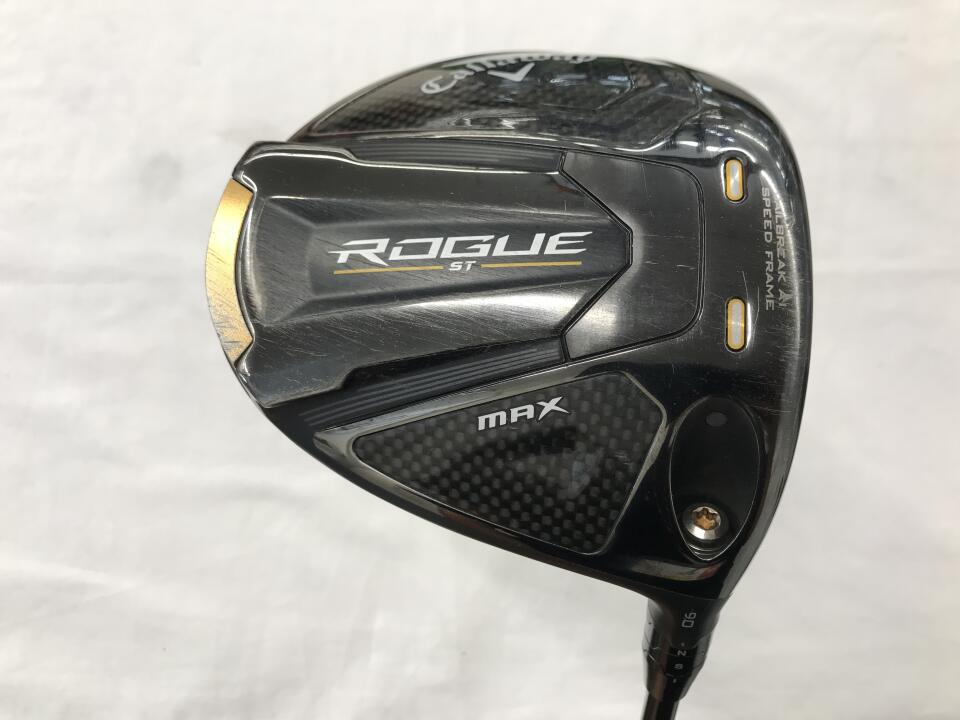 【中古】キャロウェイ ROGUE ST MAX ドライバー 9° Sフレックス 44.75インチ ヘッドカバーあり ツアーAD CQ-5 リシャフト品 Cランク 右利き用 Callaway ゴルフクラブ ローグSTマックス ゴルフドゥ ゴ|ゴルフ ドゥ 中古クラブ店