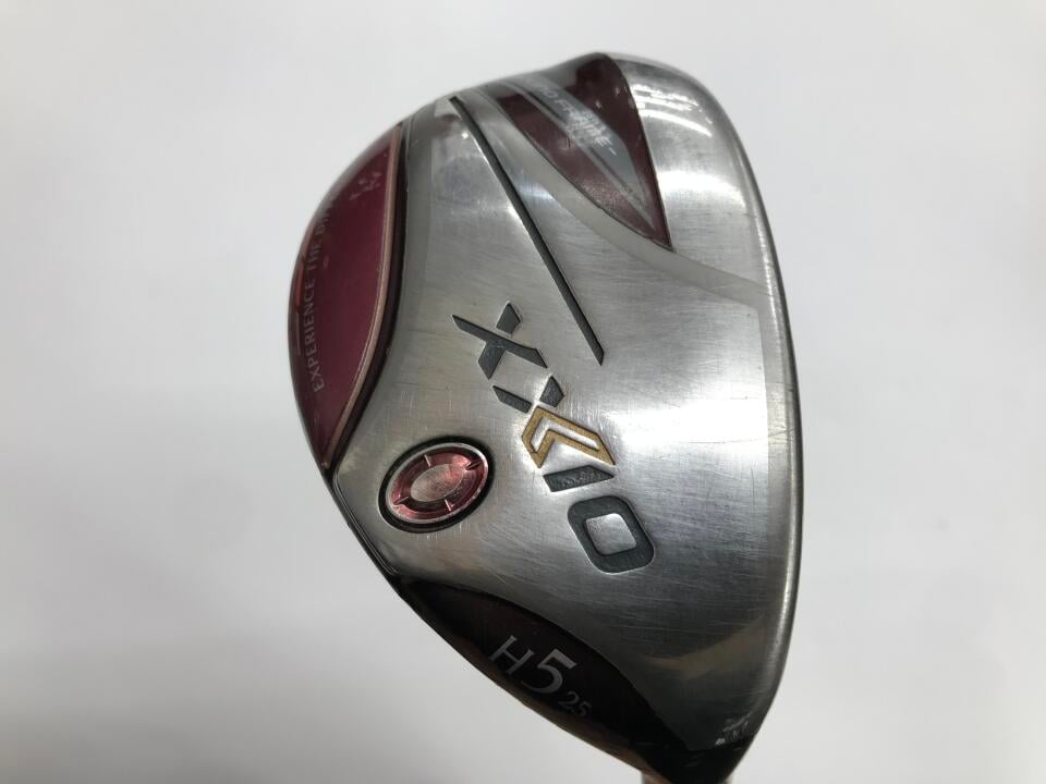 【中古】【レディースモデル】ダンロップ XXIO LADIES 2022 ボルドー ユーティリティ 25° Lフレックス 38.5インチ ヘッドカバーあり MP1200L ボルドー Dランク 右利き用 DUNLOP ゴルフクラブ ゼクシオ|ゴルフ ドゥ 中古クラブ店