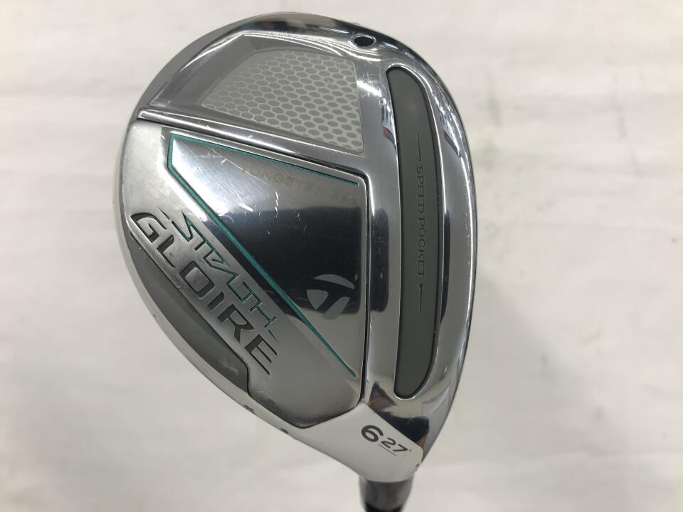 【中古】【レディースモデル】テーラーメイド STEALTH GLOIRE レディス ユーティリティ 27° Lフレックス 38.0インチ ヘッドカバーあり SPEEDER NX for TM Dランク 右利き用 Taylormade ゴルフクラブ ステ|ゴルフ ドゥ 中古クラブ店