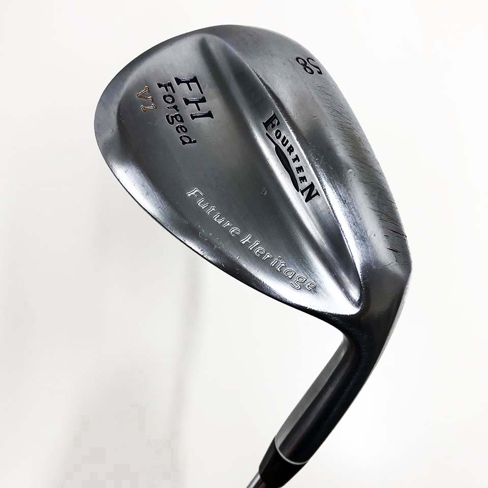 【中古】フォーティーン FH Forged V1 ニッケルクロム ウェッジ 58° WEDGEフレックス 35インチ TS-114wスチールシャフト  右利き用 Cランク FOURTEEN ゴルフクラブ | ゴルフ ドゥ 中古クラブ楽天市場店