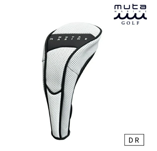 muta MARINE GOLF ムータマリンゴルフ メンズ レディース CONTINUA パンチングエシカルレザー ドライバー用 ヘッドカバー