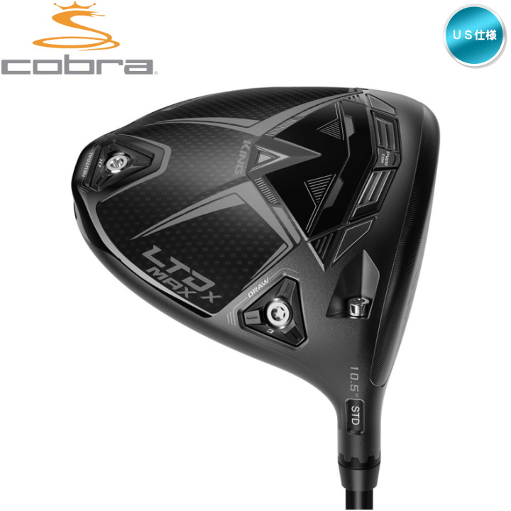 右用 2022 コブラ LTDx MAX Black Limited Edition ドライバー UST LINQ White 60 シャフト  US仕様 COBRA Driver マックス ブラック リミテッド エディション 限定 海外