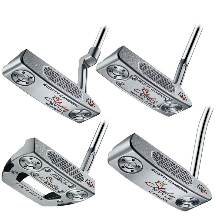 左用 2025 スコッティキャメロン STUDIO STYLE スタジオスタイル パター US仕様 SCOTTY CAMERON タイトリスト Titleist 34インチ【対応】｜ゴルフショップ フジコ