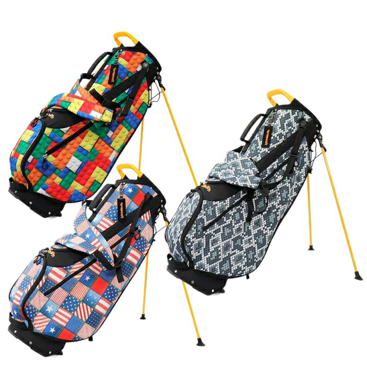 新品　LOUDMOUTH ラウドマウス スタンド キャディバッグ 楽天市場】LOUDMOUTH/ラウドマウス2025 秋冬 8.5型 軽量スタンドバッグ