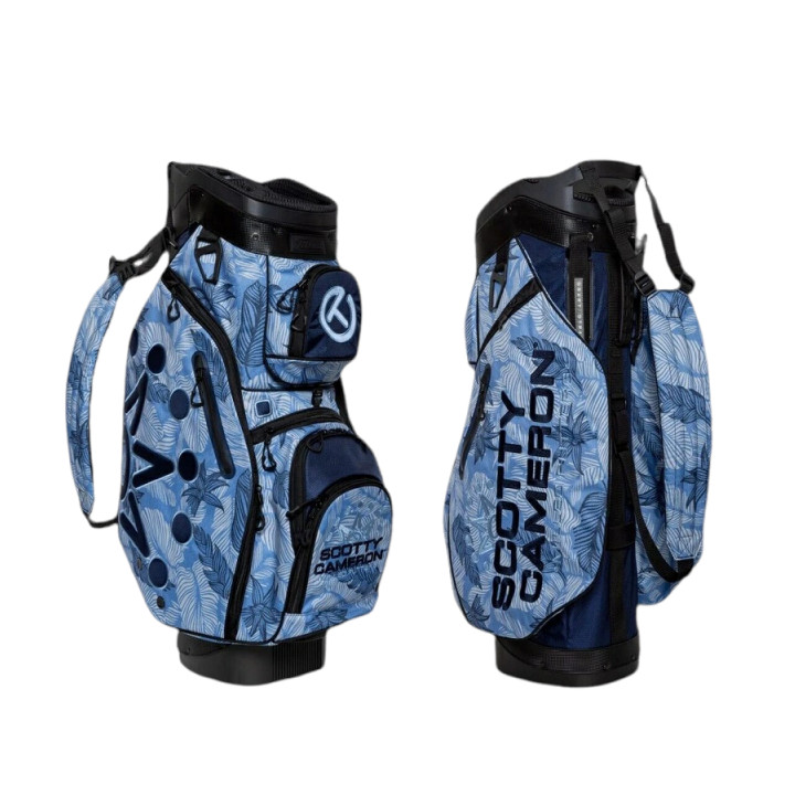 【6/15(月)はエントリーでP5倍】スコッティキャメロン 2023 EXPLORER FLORAL BLUE フローラル 手押し車御徒面子 US遣りかた SCOTTY CAMERON キャディー御徒面子 タイトリスト Titleist【相応う】