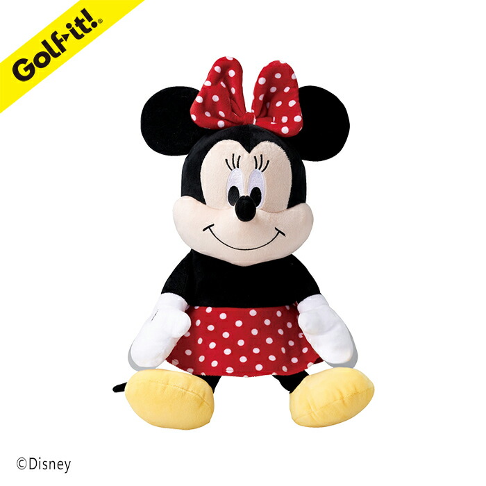 楽天市場】ミニーマウス ぬいぐるみ ボールポーチ[ゴルフ キャラクター