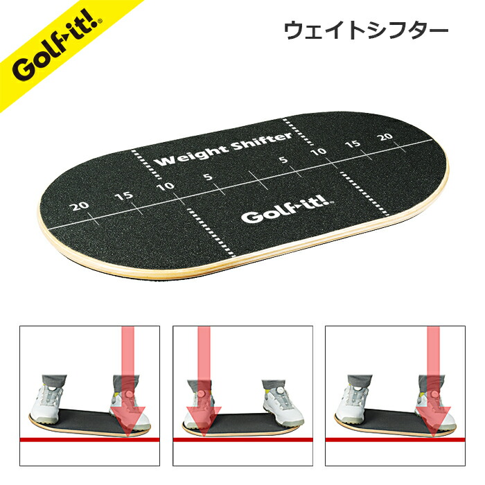 ゴルフ 練習器具 フットトレーナー Force Plate(IF-GF0319