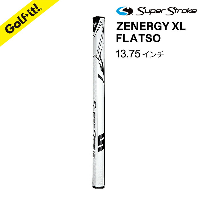 【世界250本限定パター】スーパーストローク製　削り出しパター　　※訳あり 日本仕様】2023 スーパーストローク ZENERGY ゼナジー FLATSO