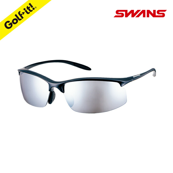 ゴルフ サングラス スワンズ SWANS 偏光レンズモデル Airless-Leaf fit Airless-Move SAMV-0751 MBK サングラス 逆光 目の保護 ゴルフ用品 ラウンド用品 ライト LITE Y-248