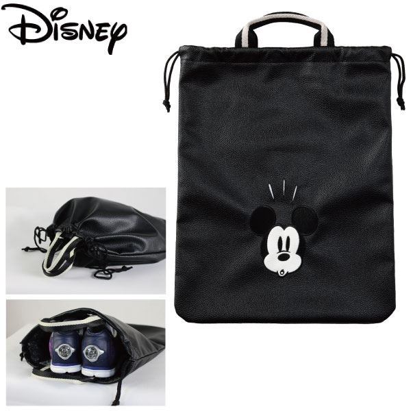 【ネコポス対象】ゴルフアクセサリー シューズケース マルチケース ディズニー XYMG6SE1 26春夏 BLACK DISNEY MULTI BAG 巾着 Disney