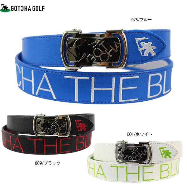 胴締め ゴルフ胴締め ガッチャゴルフ 261GG8100Bメンズ 26春夏 裏メッシュカラーホールレスベルト GOTCHA GOLF