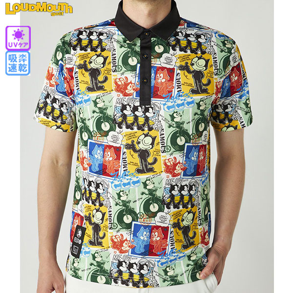 楽天市場】ラウドマウス メンズ フィリックス LOUDMOUTH×FELIX コラボ