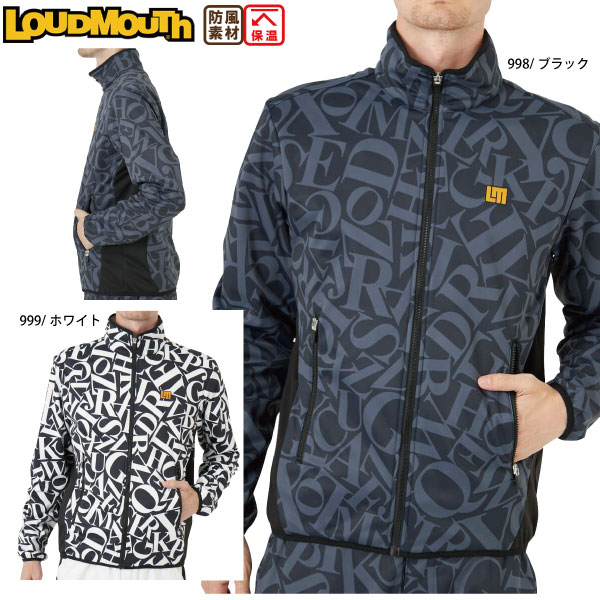 割引き販売 ラウドマウス メンズ ボンディング上衣 772204 LOUD MOUTH 文字吸いもの 保温 防風原料品 フルジップ 上衣 ゴルフお召しもの 途轍も無い大いさ有 メンズウェア-スポーツ・アウトドア-ゴルフ
