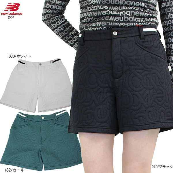 【25秋冬 ニューバランス セール】ゴルフウェア キュロットパンツ ニューバランスゴルフ 012-5239504 レディース 25秋冬 ロゴキルト new balance golf