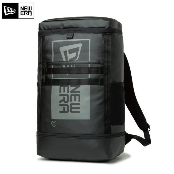 ニューエラ バックパック ボックスパック ラージ 46L TPU Box Logo ボックスロゴ ブラック×グラファイト 14521366 ユニセックス リュックサック NEWERA